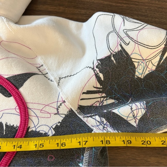 Lululemon Athletica Multicolor Graphic Zip-Up Hoodie 2-4 - Picture 5 of 7